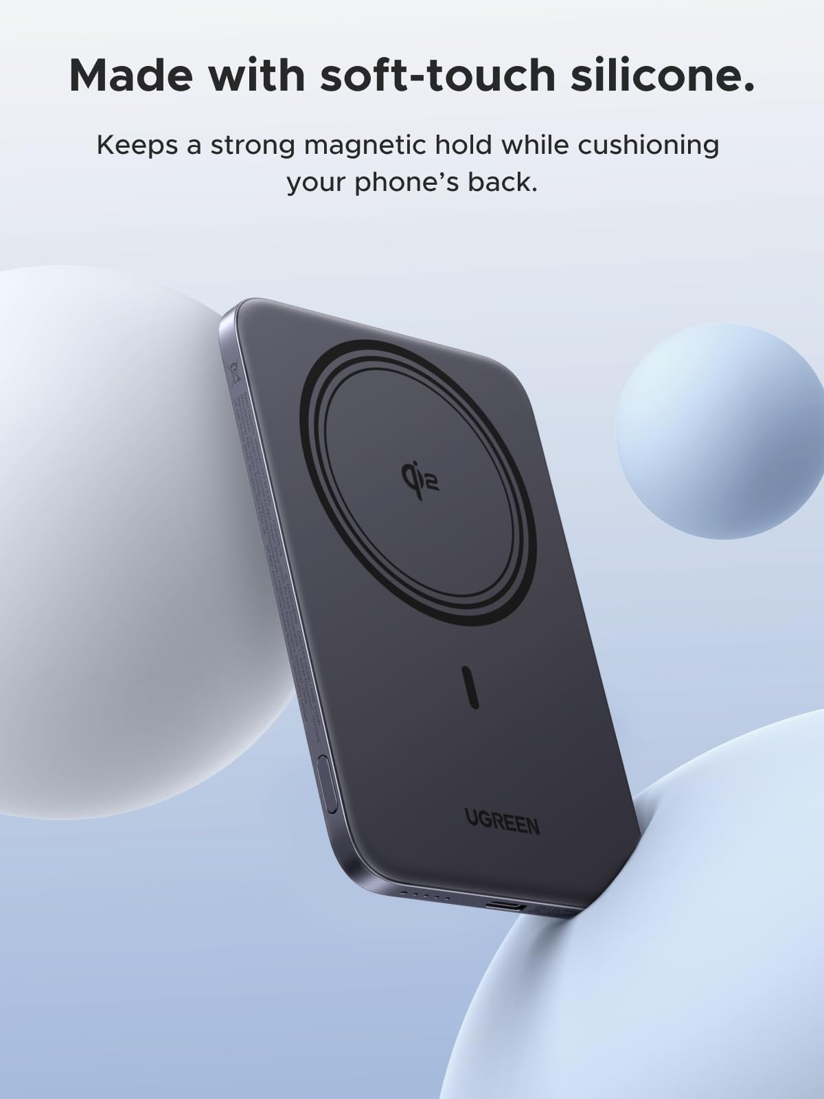 Ultra-Slim Magnetic Power Bank 5000mAh