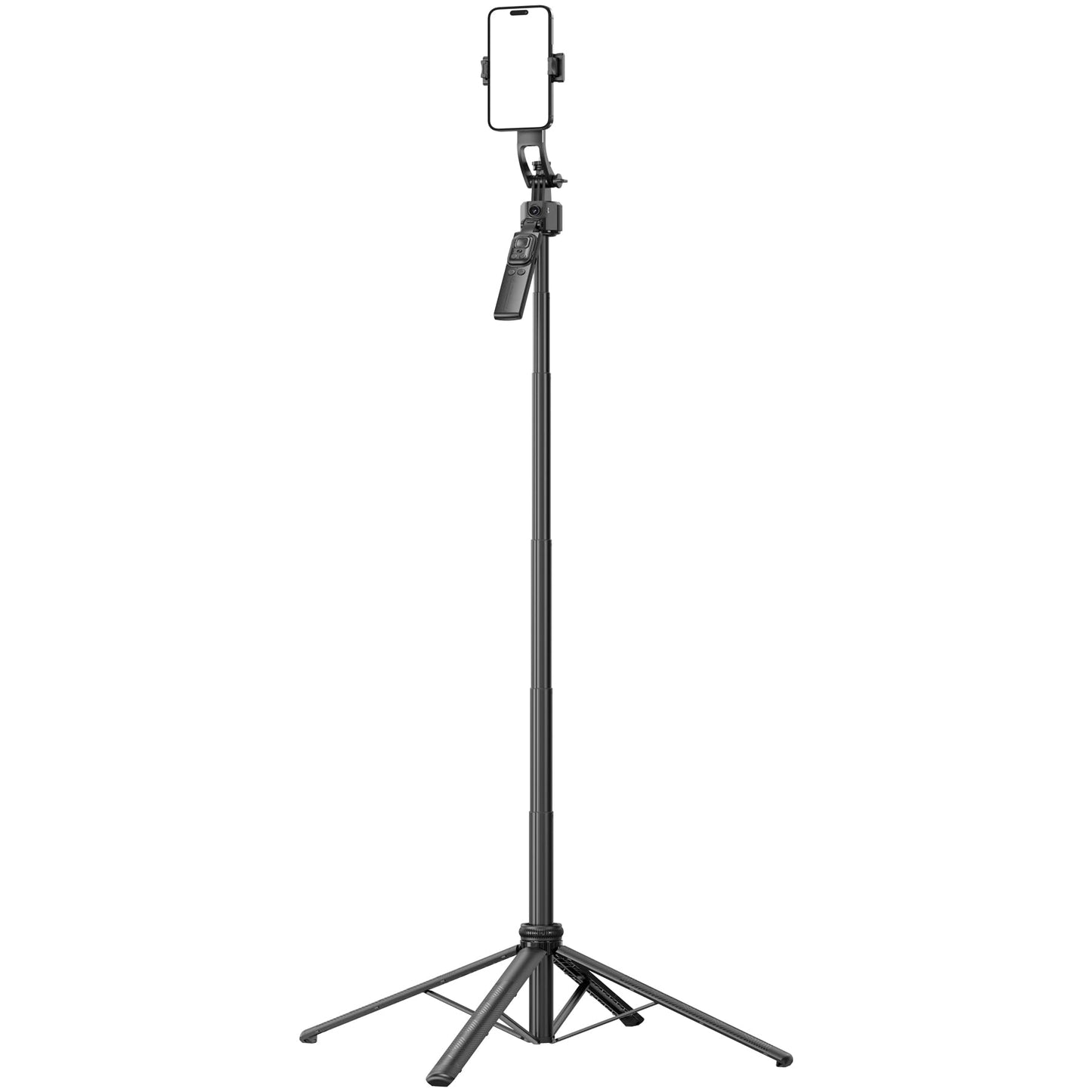 360° AI Face Tracking Tripod with Ring Lights