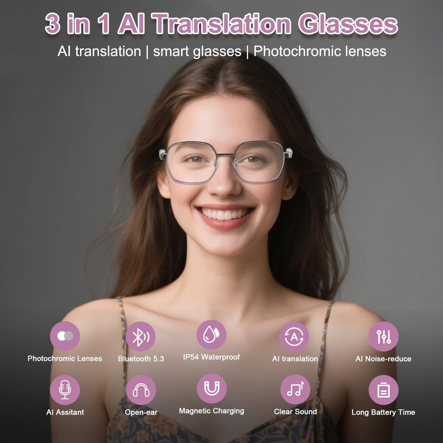GenXenon Bluetooth Audio Smart Glasses