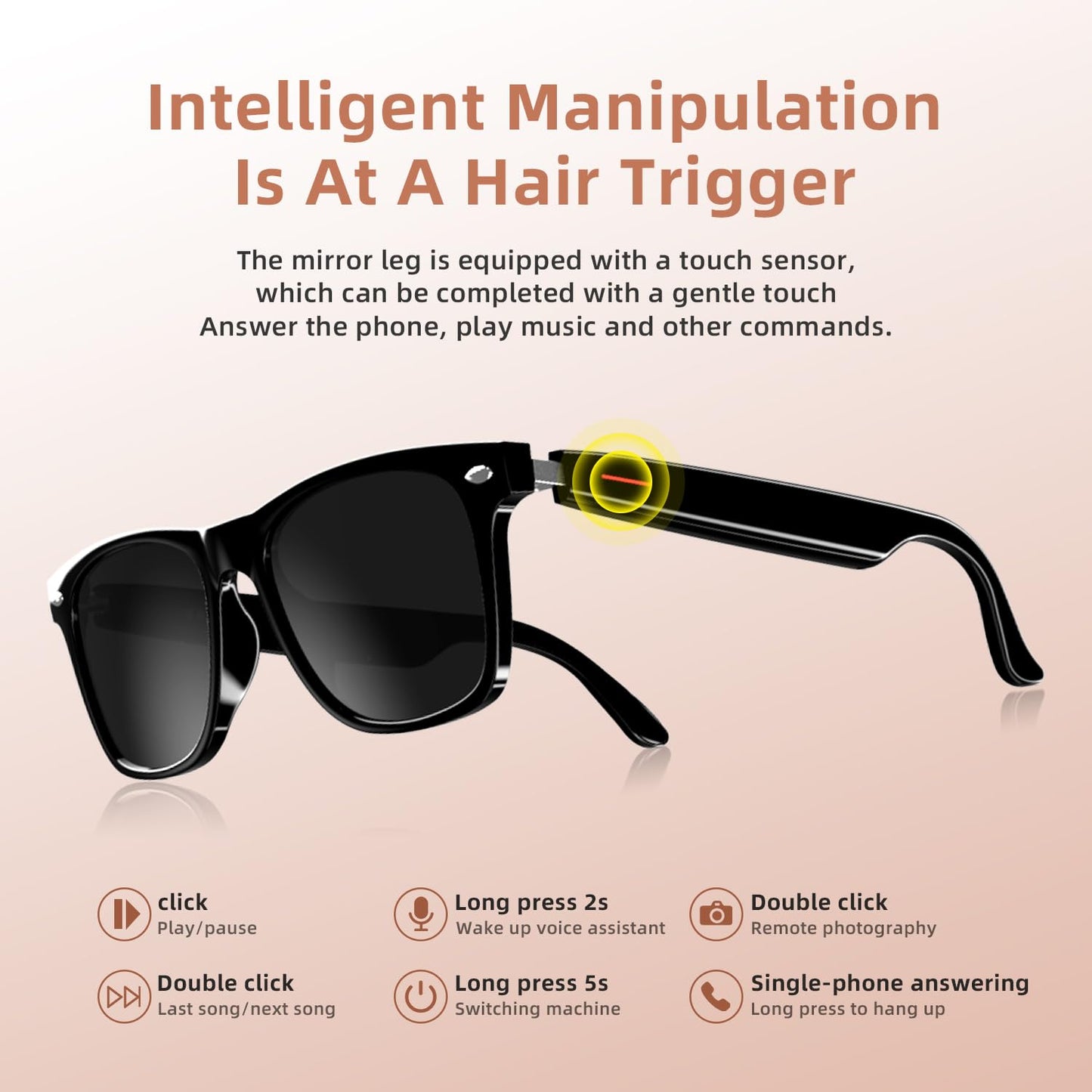 GenXenon Bluetooth Audio Smart Glasses