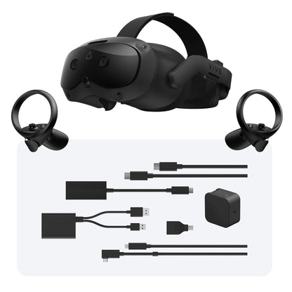 HTC Vive Focus Vision Wired Bundle — XR Headset with DisplayPort