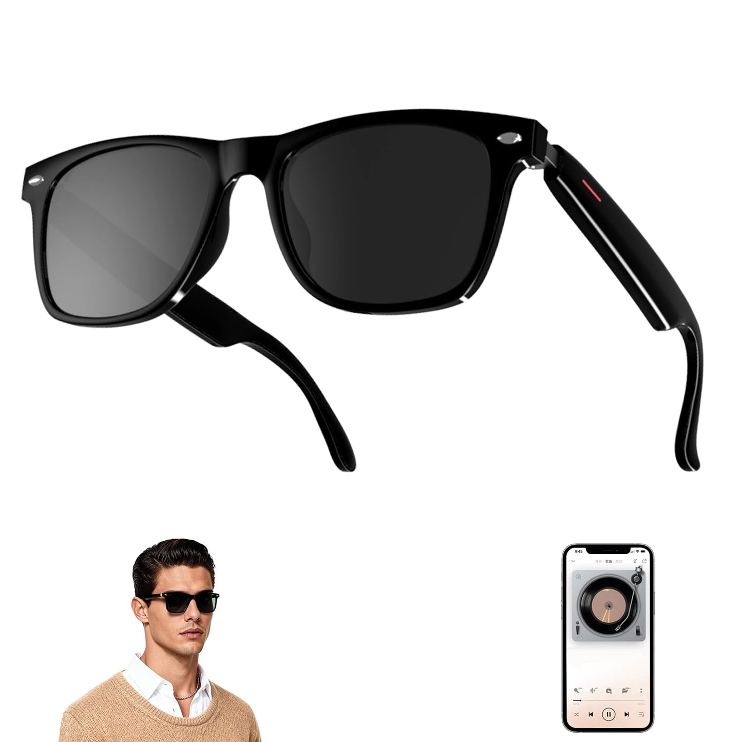 GenXenon Bluetooth Audio Smart Glasses