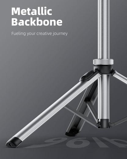 EUCOS 62" Phone Tripod, Tripod for Phone & Selfie Stick with Remote