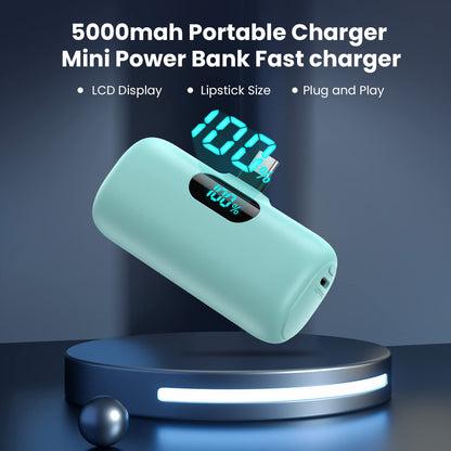 Mini USB-C Portable Charger