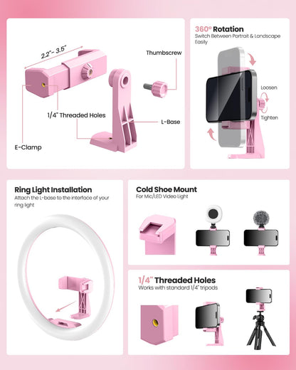 14-Inch Ring Light with Foldable Tripod