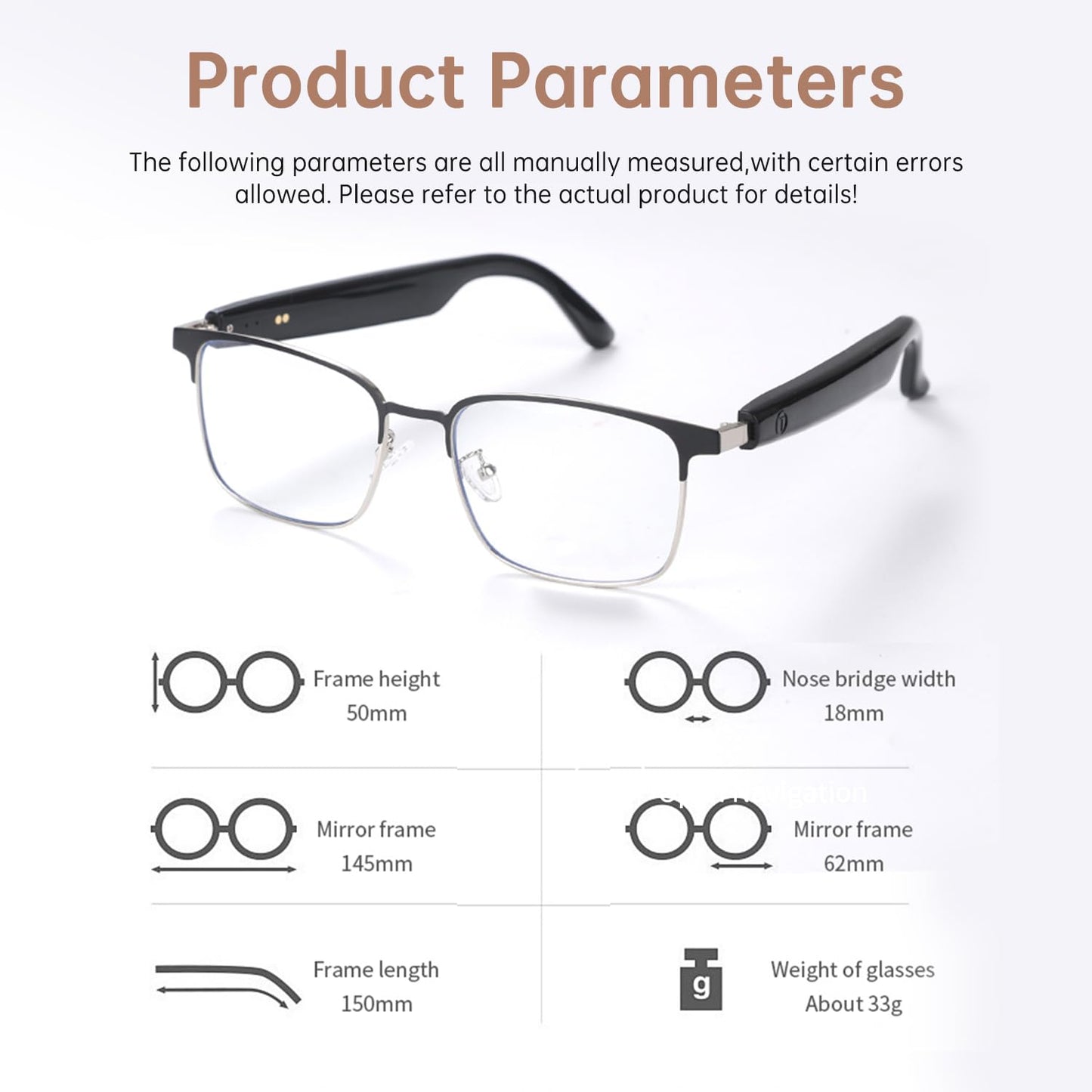 GenXenon Bluetooth Audio Smart Glasses