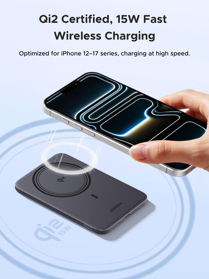 Ultra-Slim Magnetic Power Bank 5000mAh