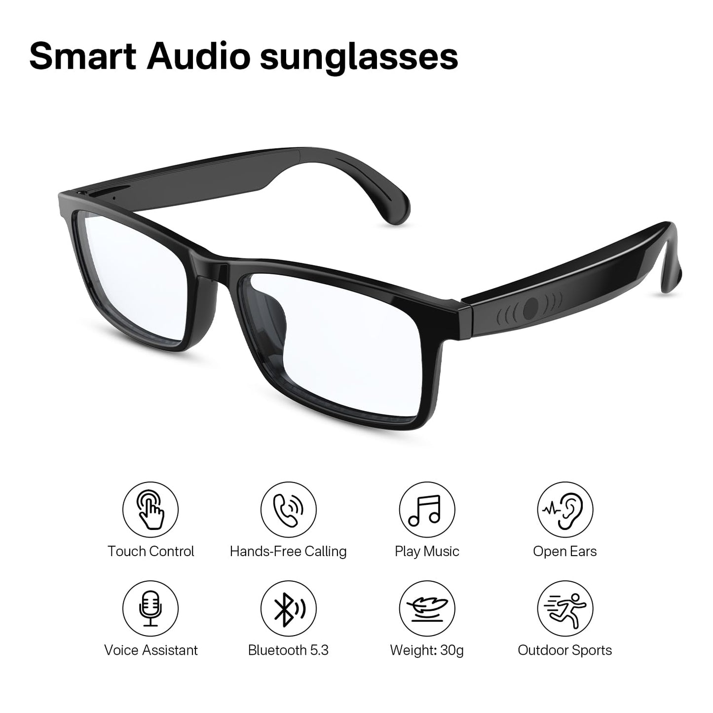GenXenon Bluetooth Audio Smart Glasses