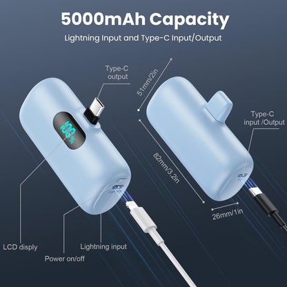 Mini USB-C Portable Charger