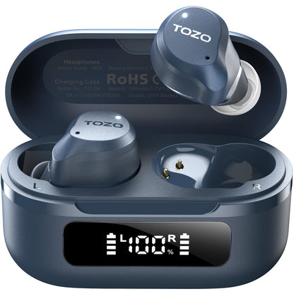 TOZO NC9 Hybrid Active Noise Cancelling Wireless Earbuds