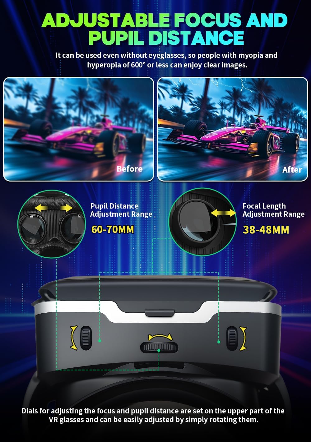 Smart VR Headset for Smartphones