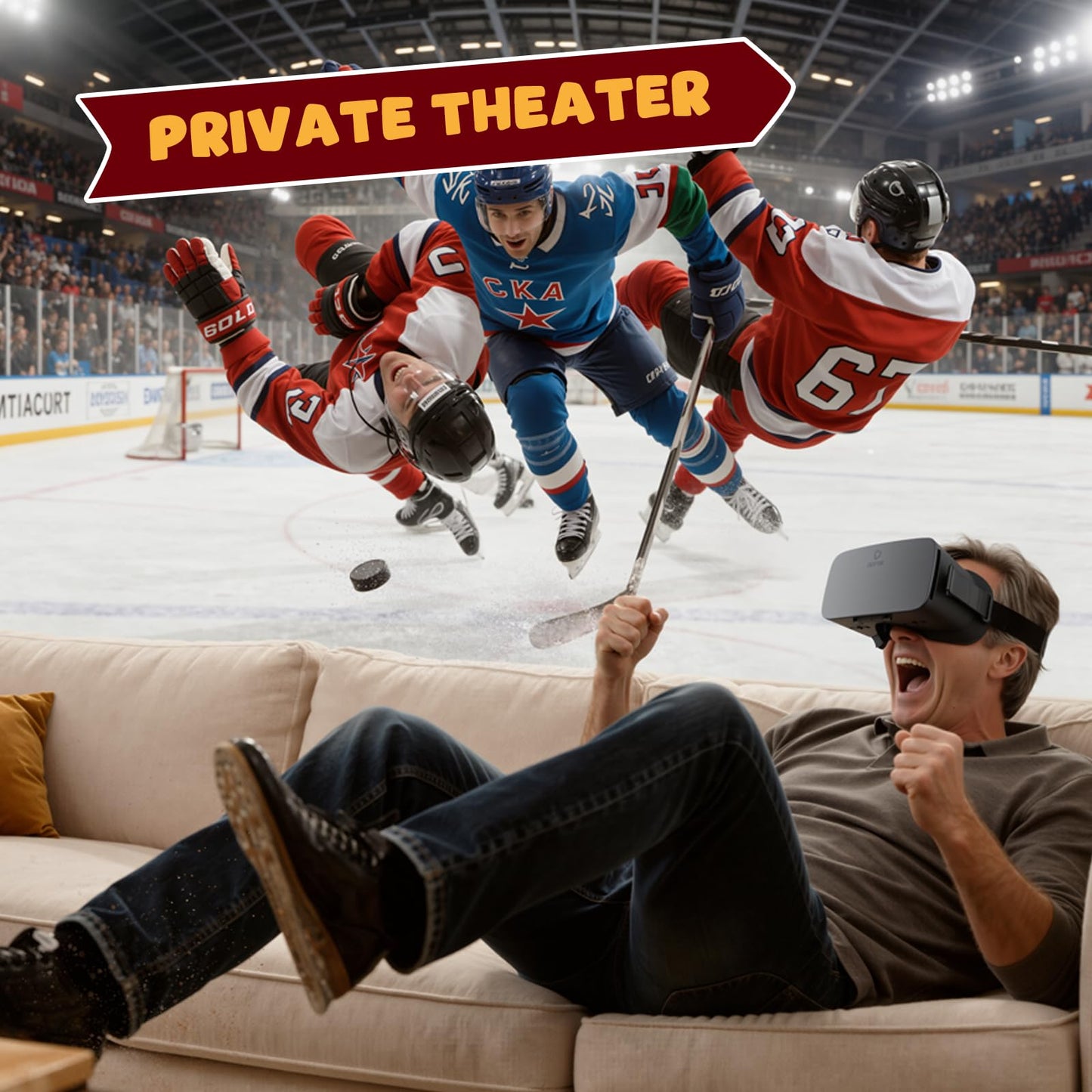 Smartphone VR Headset with Controller