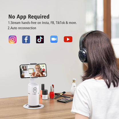 AI Auto Face Tracking Phone Holder