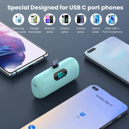 Mini USB-C Portable Charger