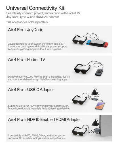 Premium AR Video Glasses