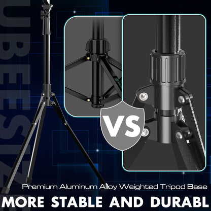 14-Inch Ring Light with Foldable Tripod