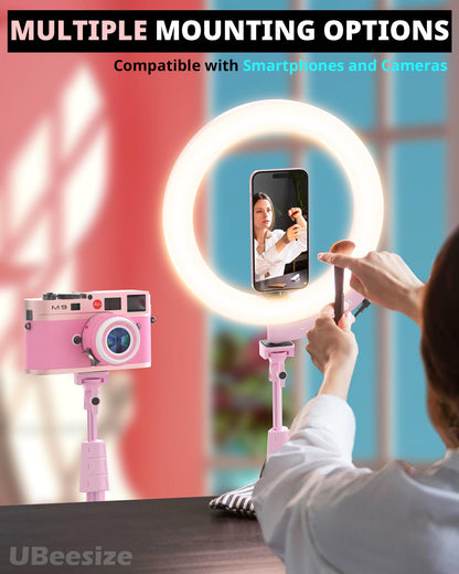 14-Inch Ring Light with Foldable Tripod