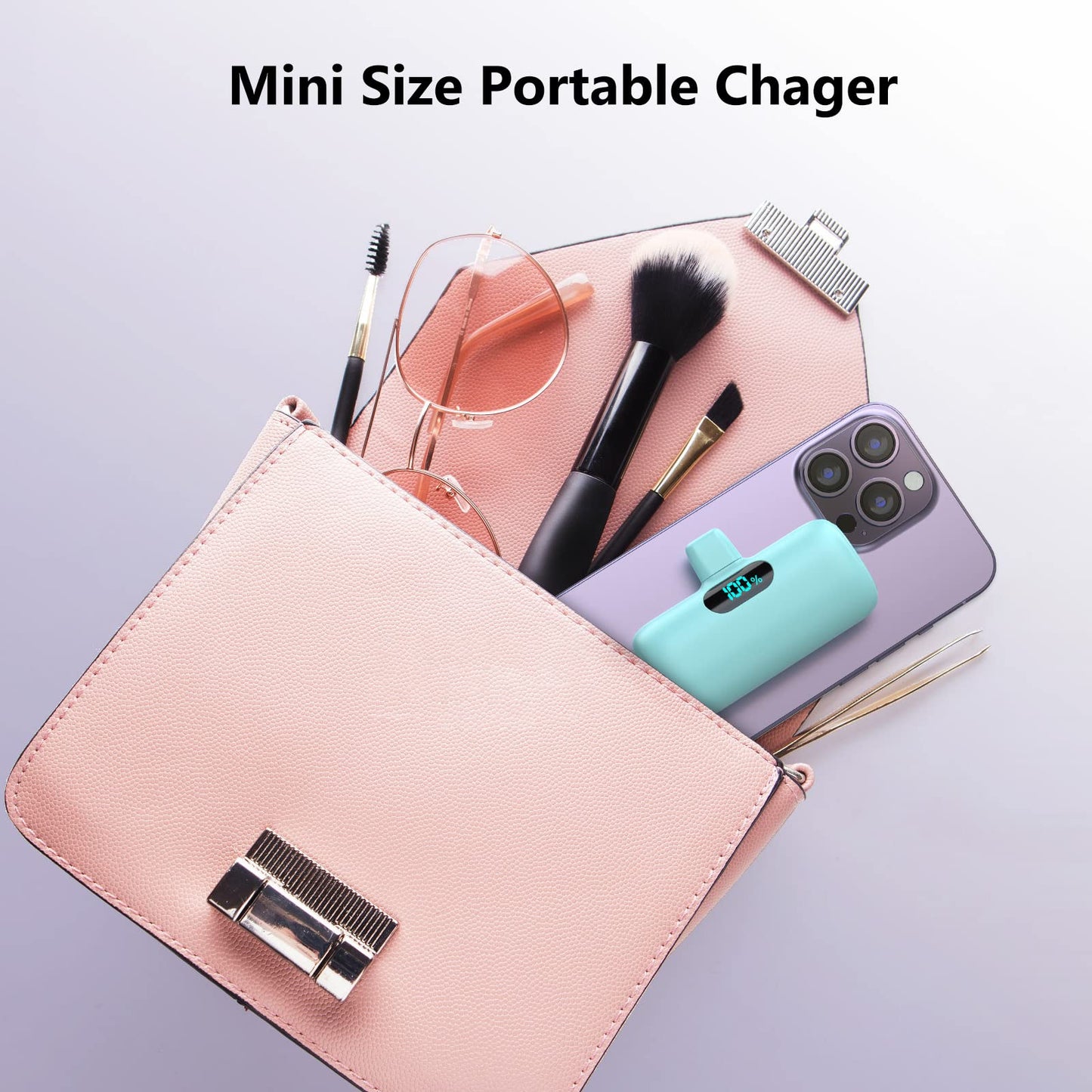 Mini USB-C Portable Charger