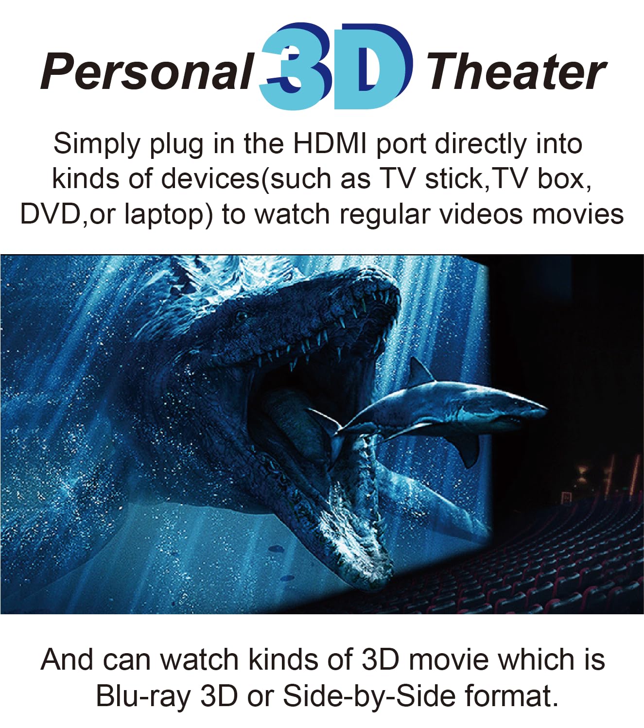 Personal Cinema Video Glasses