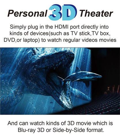 Personal Cinema Video Glasses