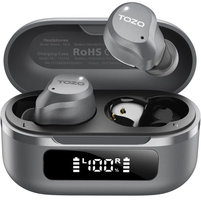 TOZO NC9 Hybrid Active Noise Cancelling Wireless Earbuds