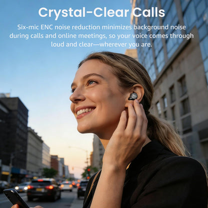 TOZO NC9 Hybrid Active Noise Cancelling Wireless Earbuds