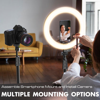 14-Inch Ring Light with Foldable Tripod