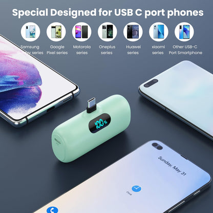 Mini USB-C Portable Charger