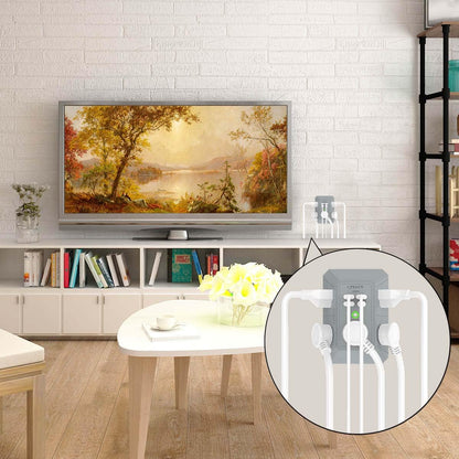 Wall Outlet Extender with USB &amp; Surge Protection