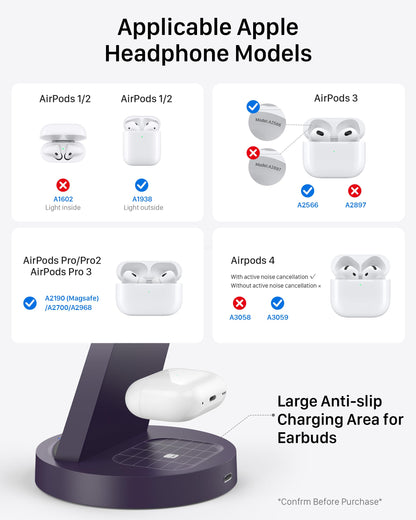 Anlmz 3 in 1 Charging Station