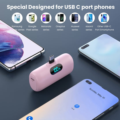 Mini USB-C Portable Charger