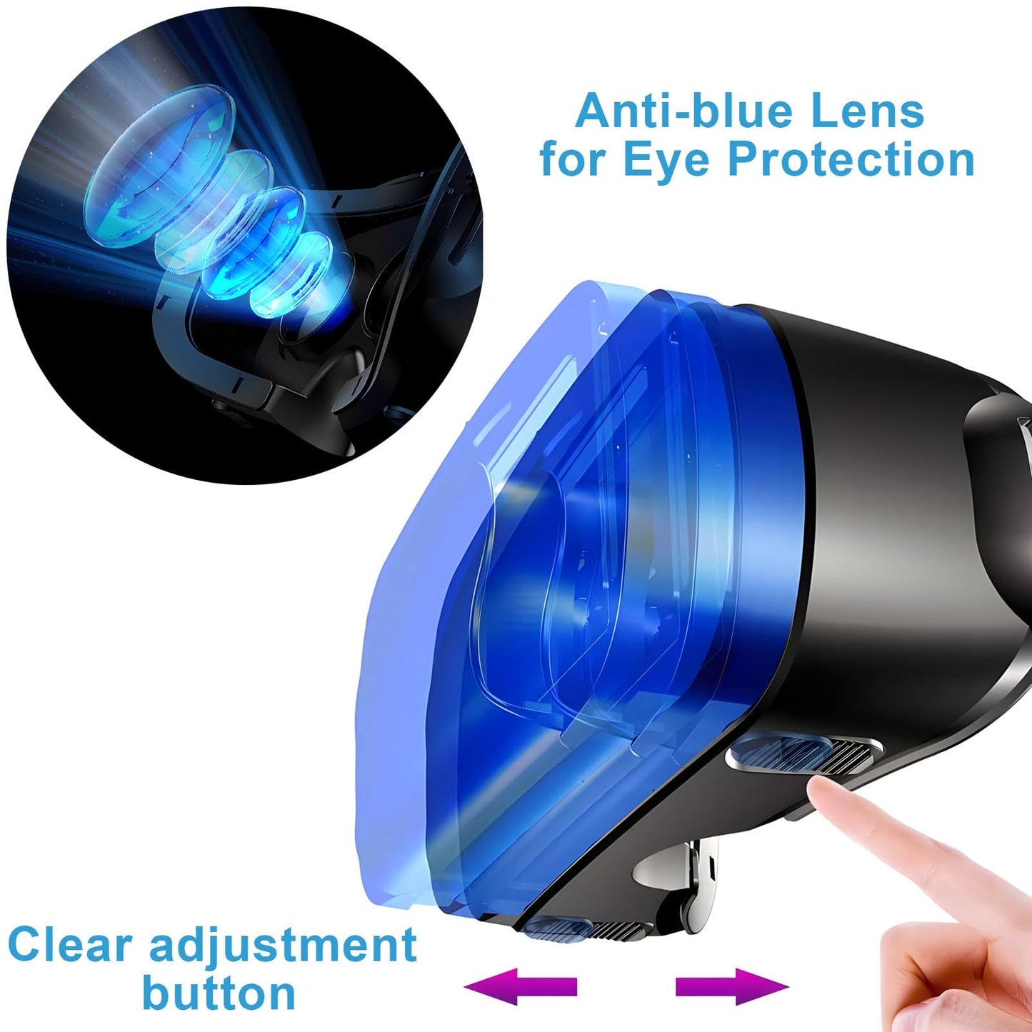 3D VR Headset for Smartphones