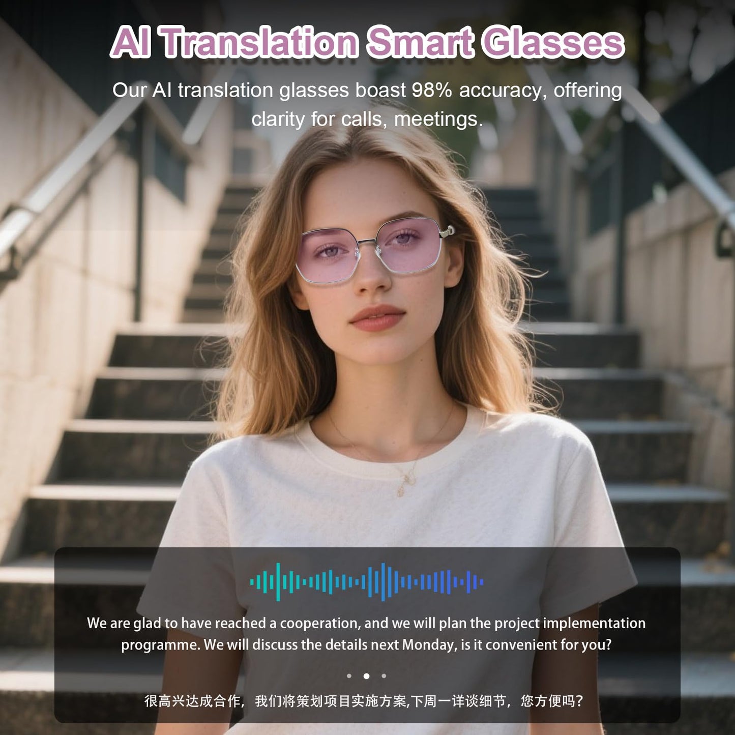 GenXenon Bluetooth Audio Smart Glasses