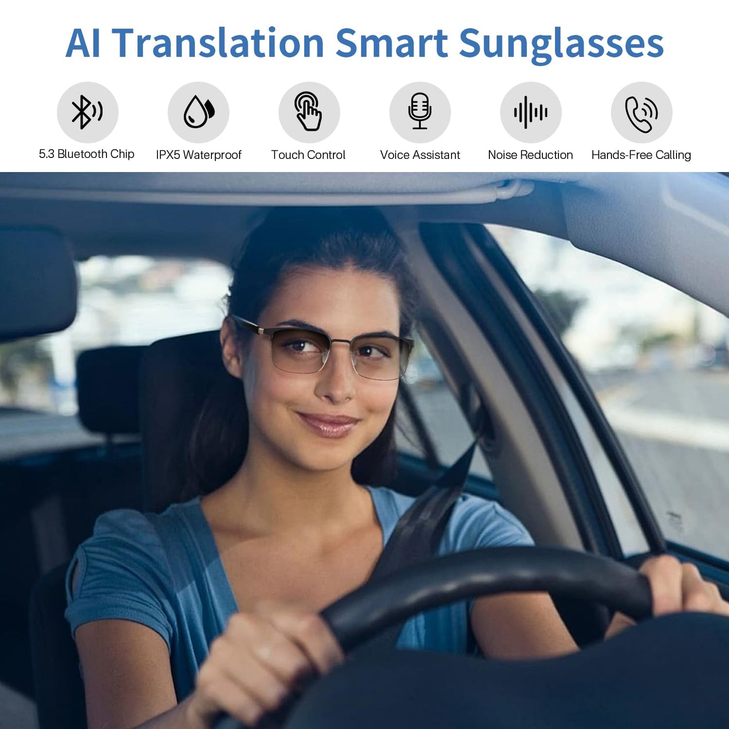 GenXenon Bluetooth Audio Smart Glasses