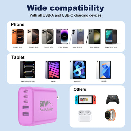 Multi-Port USB Charger Block (5 Ports)