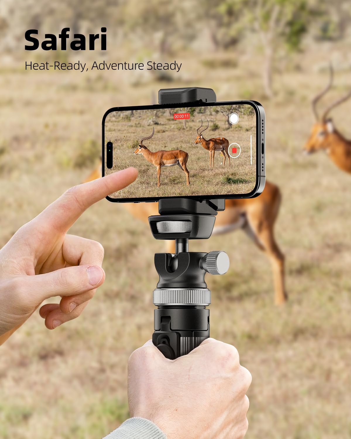 EUCOS 62" Phone Tripod, Tripod for Phone & Selfie Stick with Remote