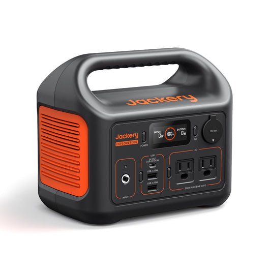 Jackery Portable Power Station Explorer 300, 292Wh Backup LiFePO4 Battery, Solar Generator for Outdoors Camping Travel Hunting Blackout (Solar Panel Optional)