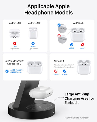 Anlmz 3 in 1 Charging Station