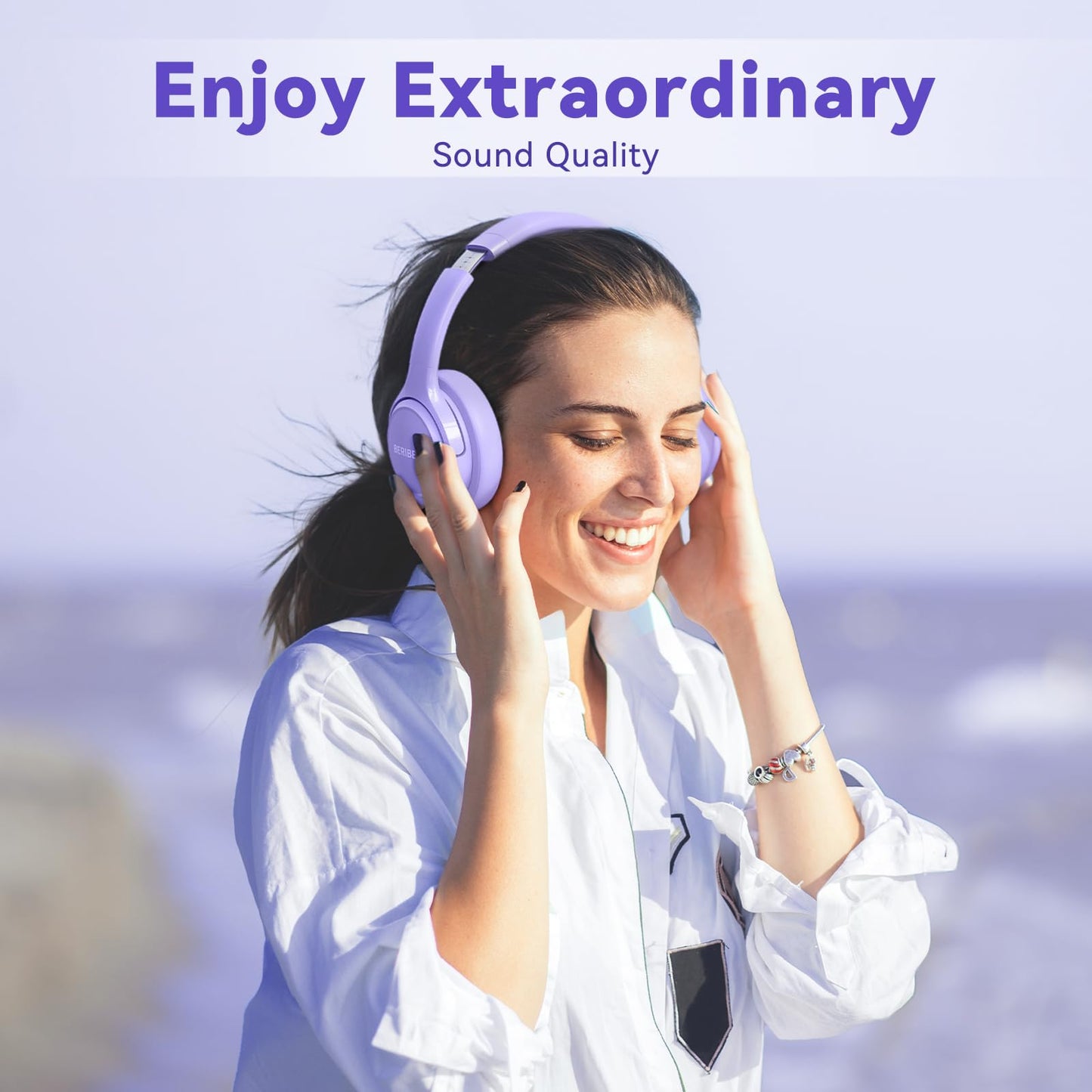 BERIBES Bluetooth Headphones Over Ear