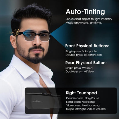 GenXenon Bluetooth Audio Smart Glasses