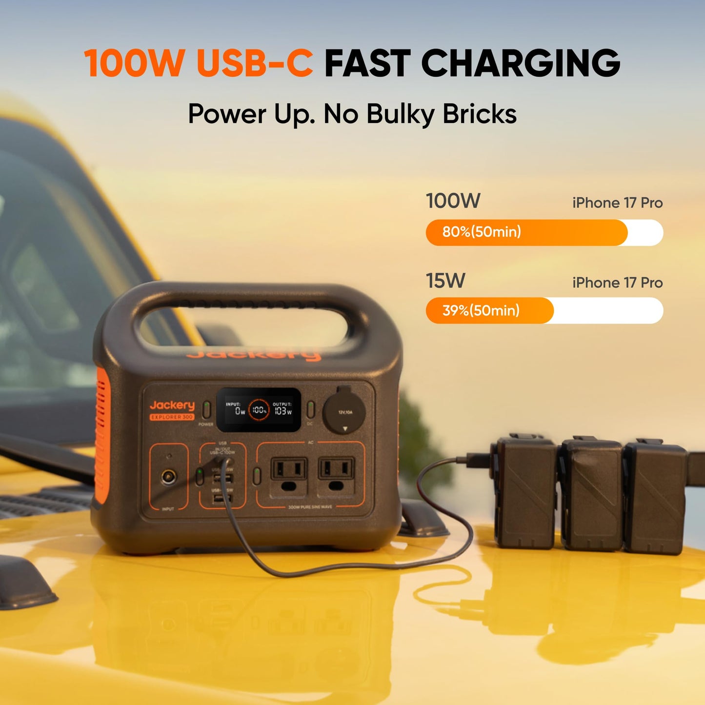 Portable Power Station 293Wh