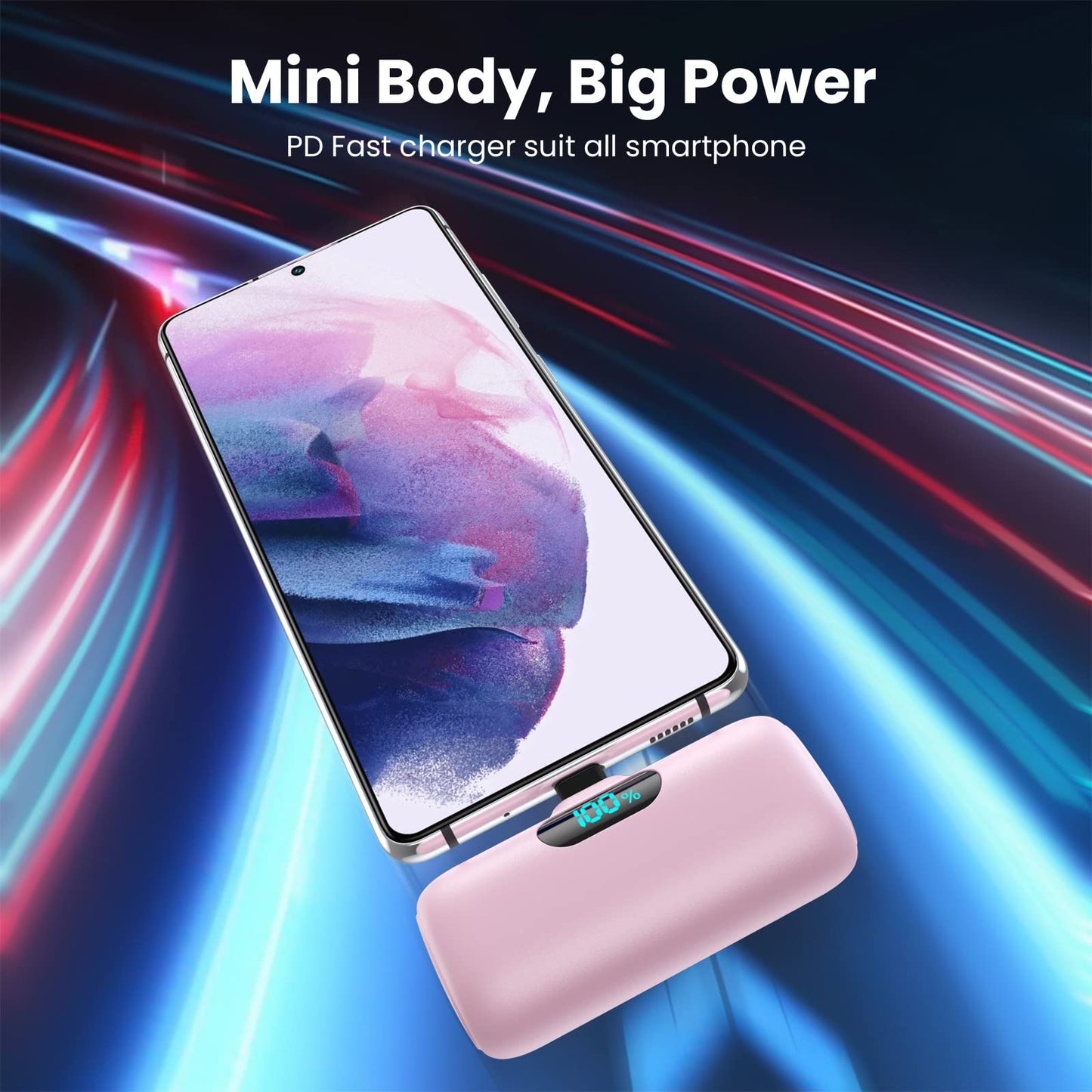 Mini USB-C Portable Charger