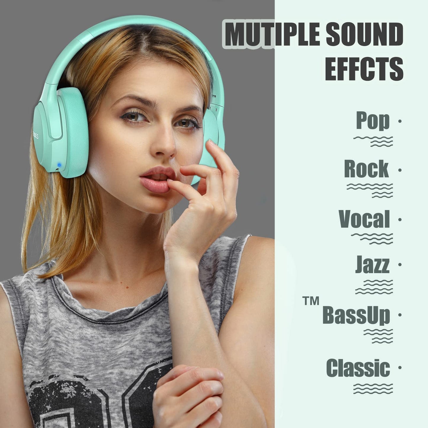 BERIBES Bluetooth Headphones Over Ear