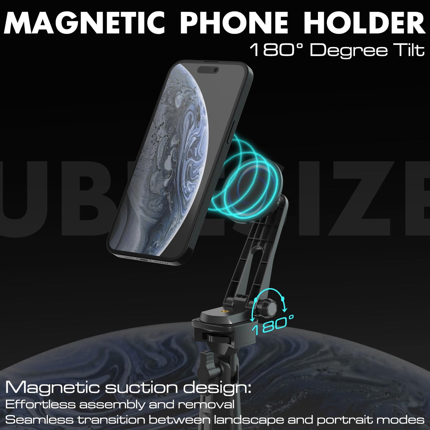 14-Inch Ring Light with Foldable Tripod