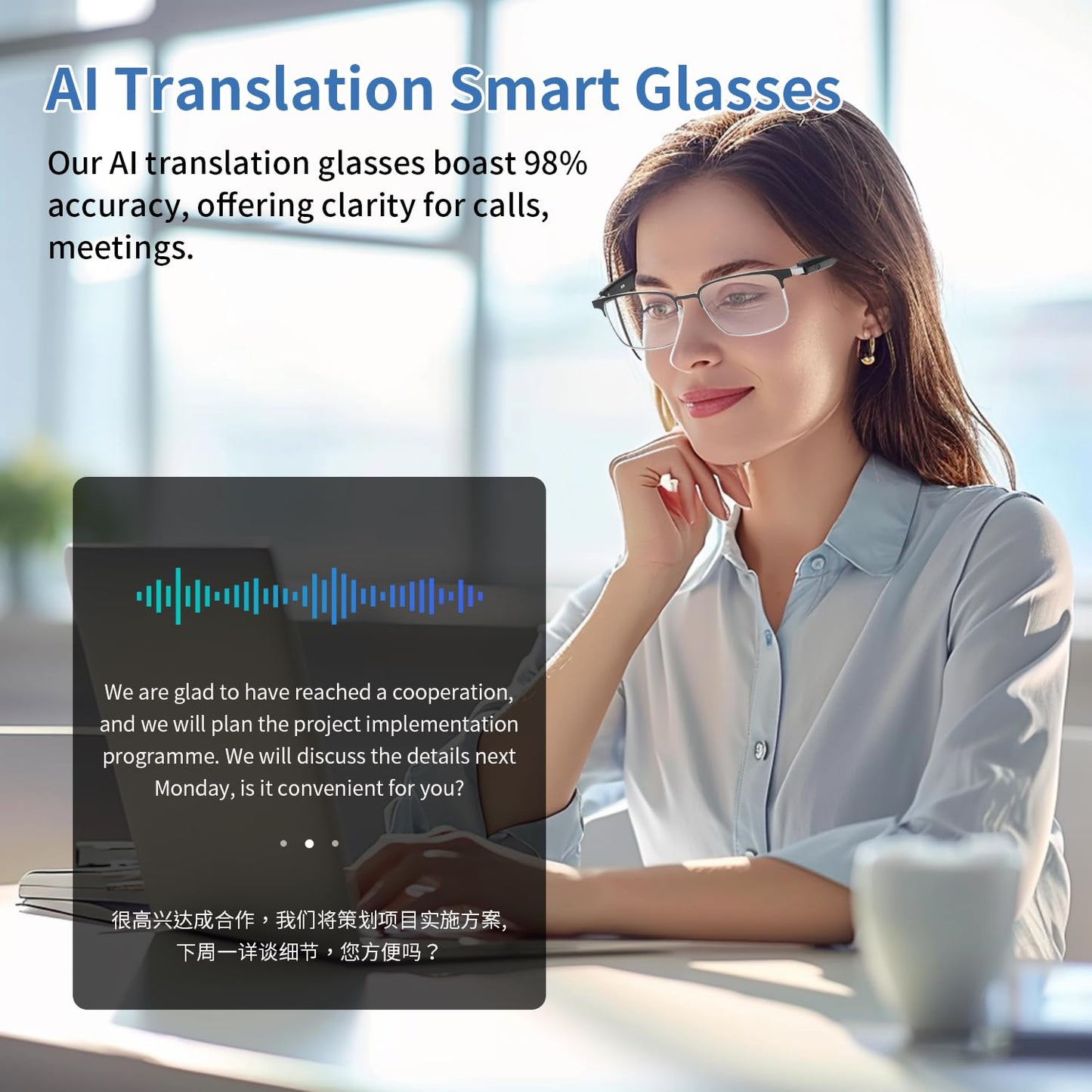 GenXenon Bluetooth Audio Smart Glasses