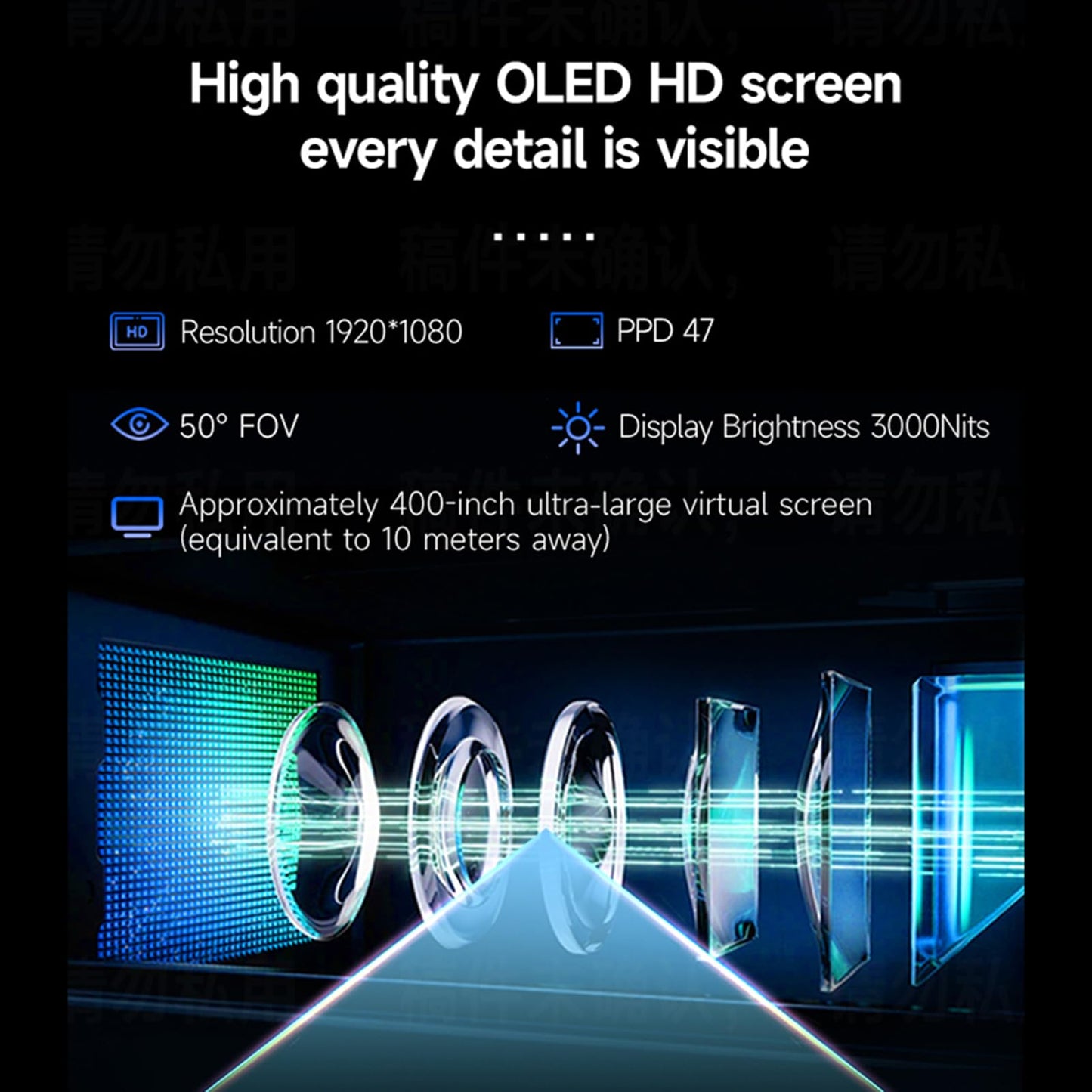 Portable XR Video Glasses