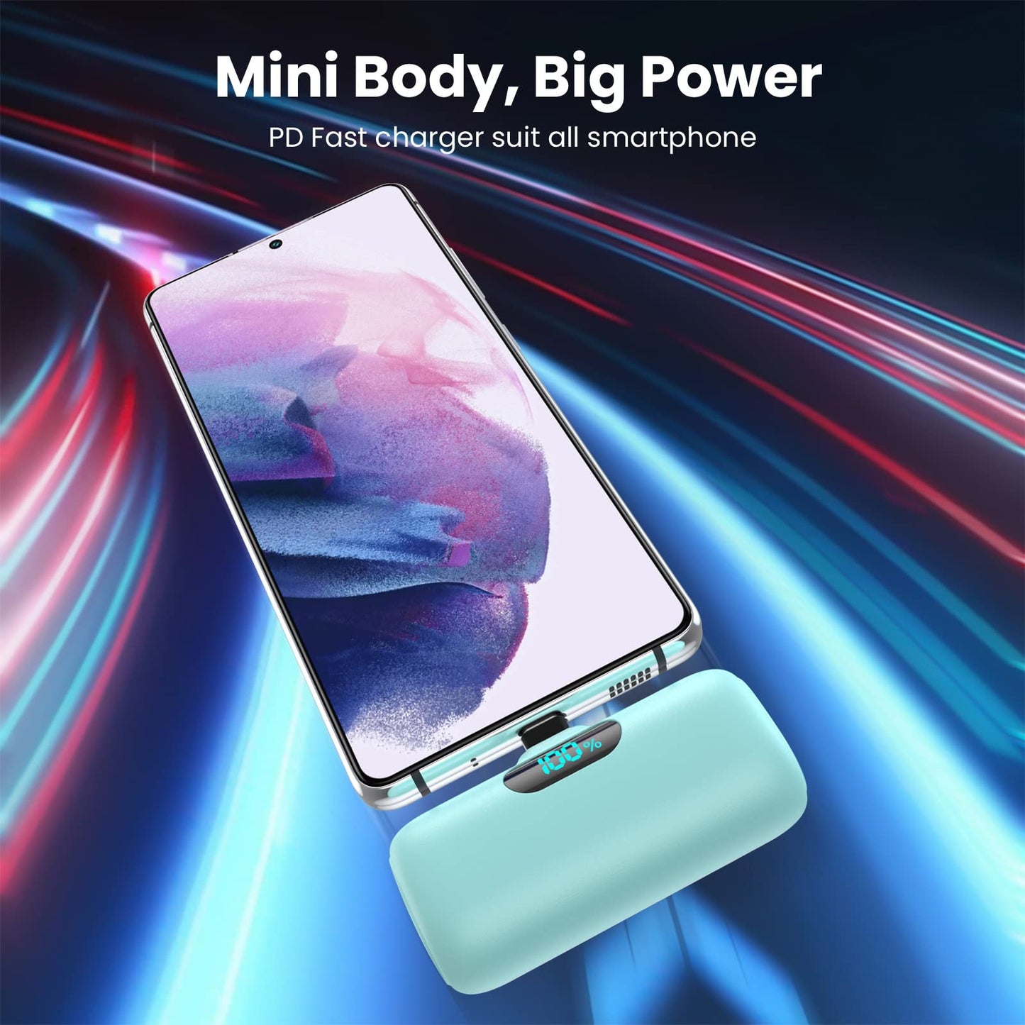 Mini USB-C Portable Charger