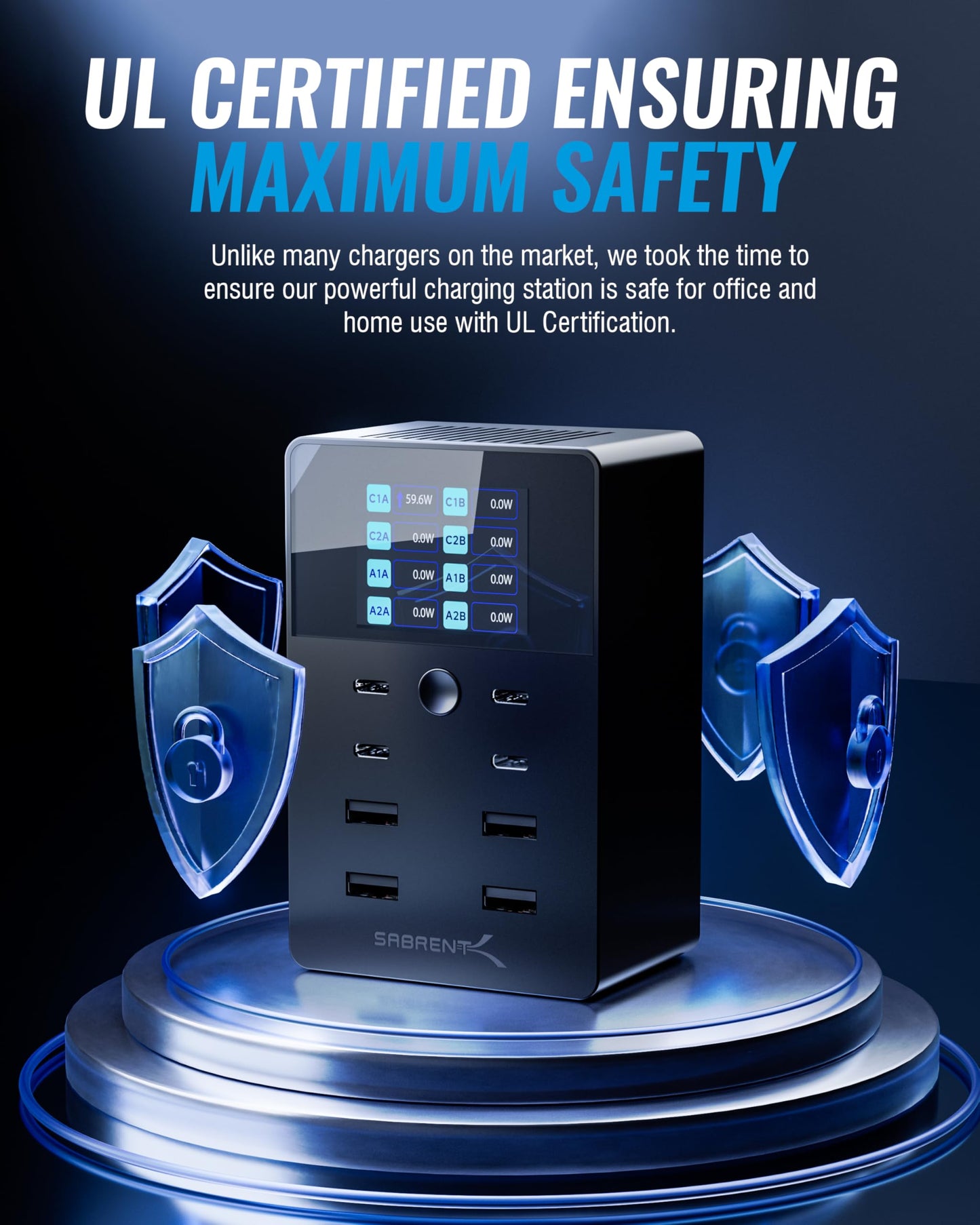 8-Port High Power Charging Station