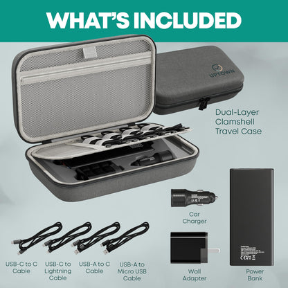 7-Piece Travel Charging Bundle
