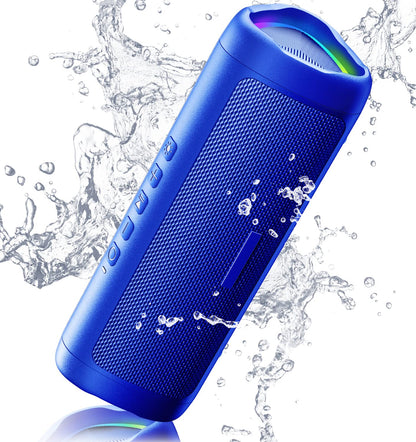 Bluetooth Speaker with HD Sound, Portable Wireless, IPX5 Waterproof